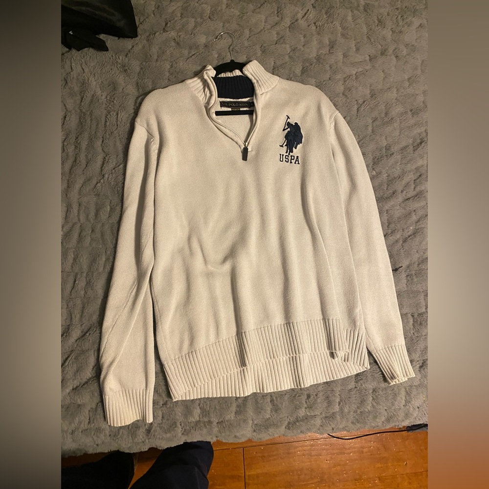 Polo quarter zip sweater